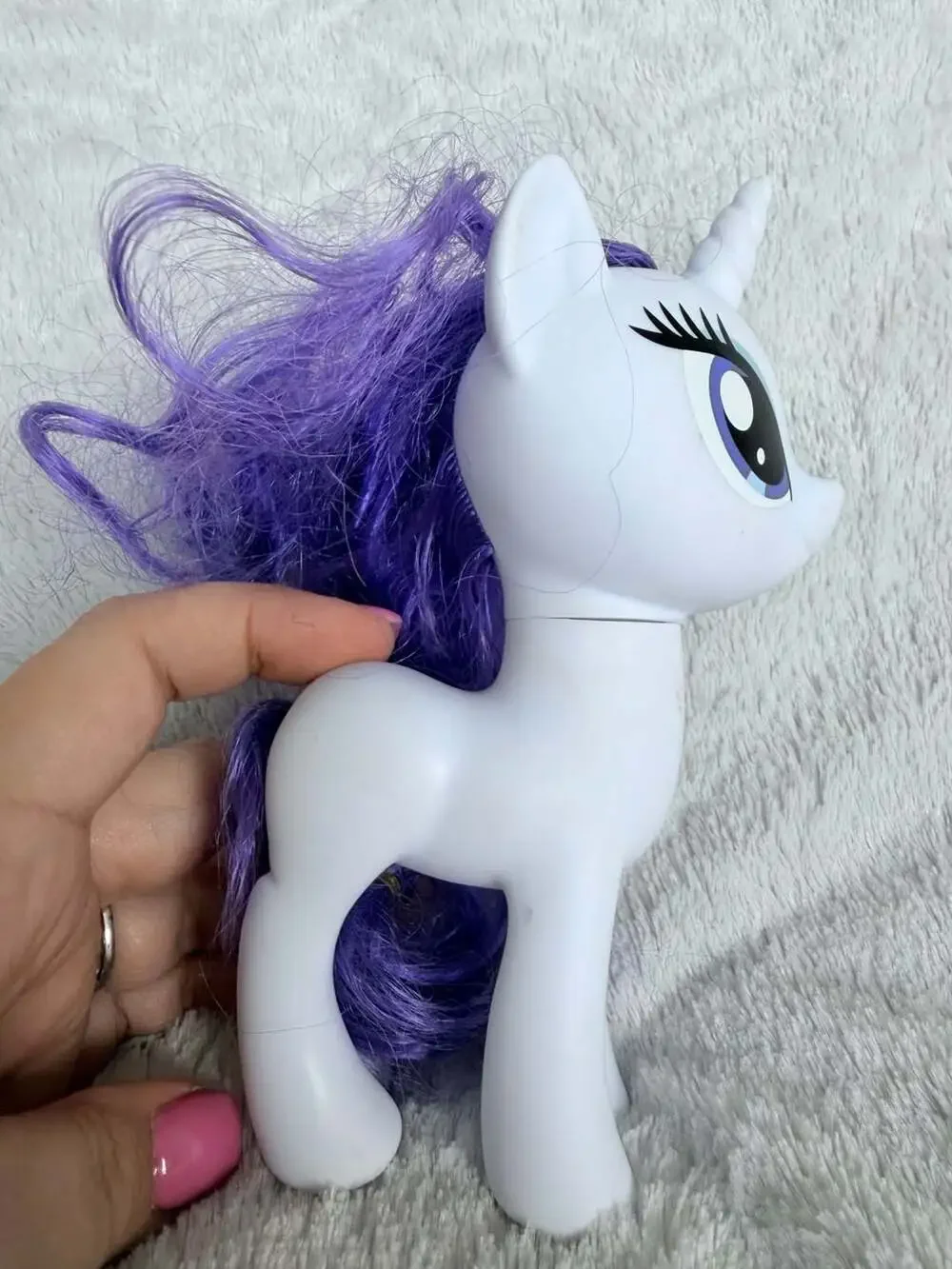 Hasbro My Little Pony Rarity Brushable Action Figure 6